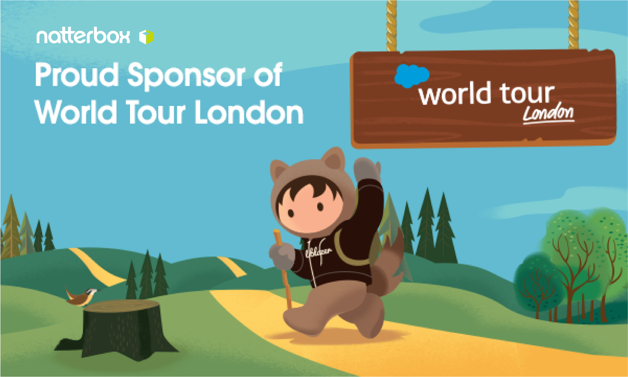 Meet Natterbox at Salesforce World Tour London Natterbox